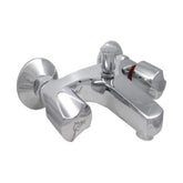 خلاط بانيو بمقبضين كروم أيديال ستاندرد